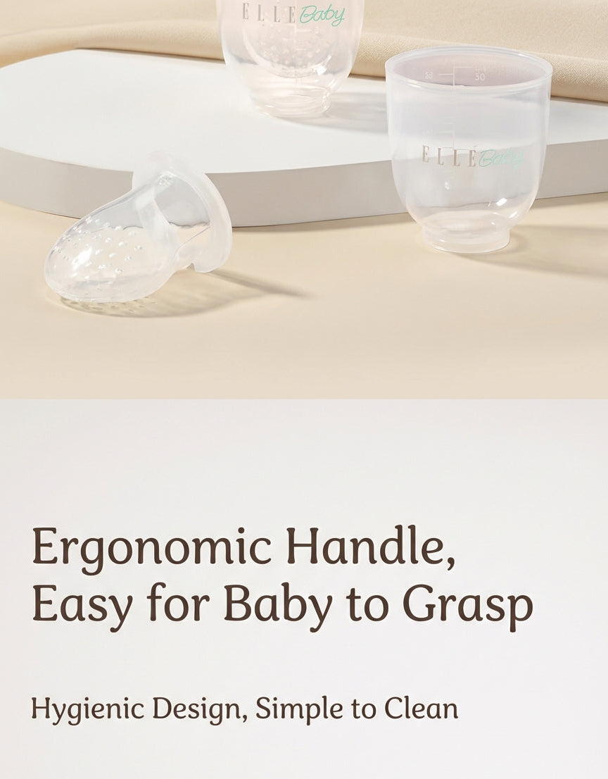 FreshBite™ Baby Fruit Feeder – Silicone Food Pacifier & First Tastes Trainer