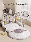 Serene Steps™ 4-in-1 Baby Activity Gym & Walker (Kick-Play Piano Edition)