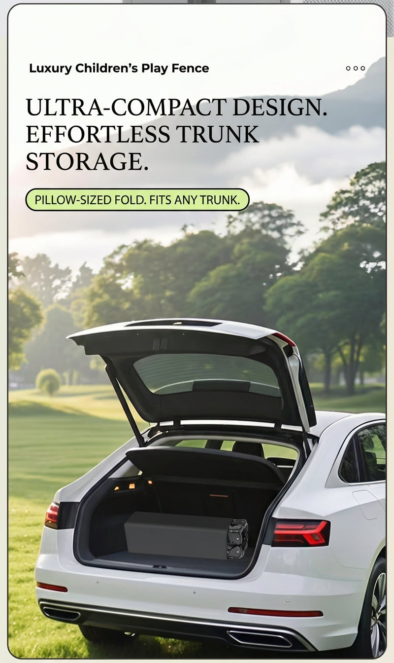 Foldable Portable Baby Playpen – Travel Crib & Safety Play Yard (Indoor & Outdoor)