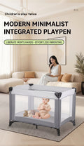 Foldable Portable Baby Playpen – Travel Crib & Safety Play Yard (Indoor & Outdoor)
