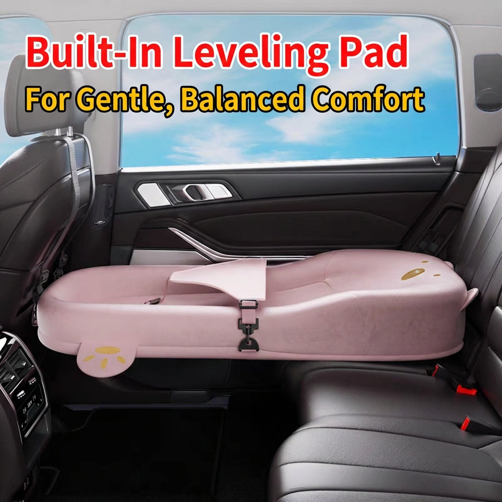 DreamRide™ Baby Car Travel Bed – Portable Backseat Sleeper & Comfort Nest for Safe Long Journeys